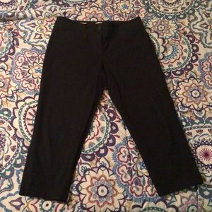 Black Cropped Pants